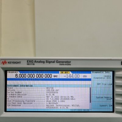 Аналоговый генератор сигналов Keysight N5171B EXG (демонстрационный)